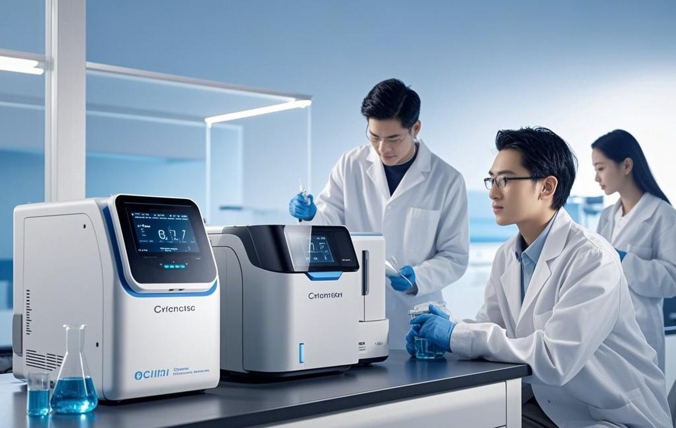 Operating Steps for  TOC analyzer